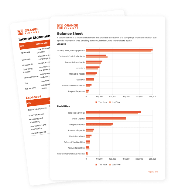 Financial Report Preview