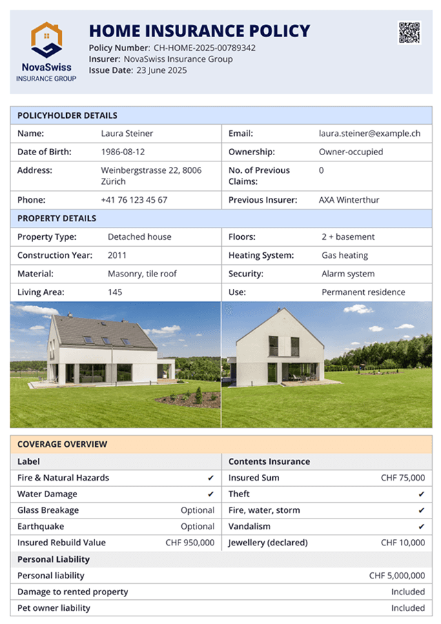 Invoice version 1