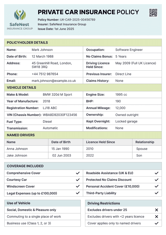 Invoice version 1