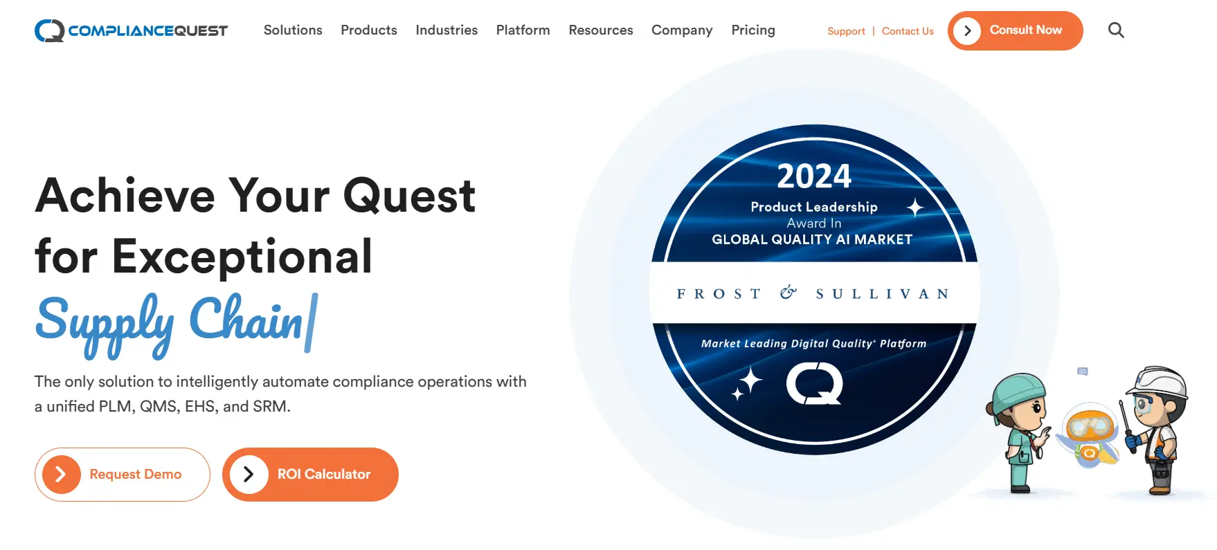 ComplianceQuest website