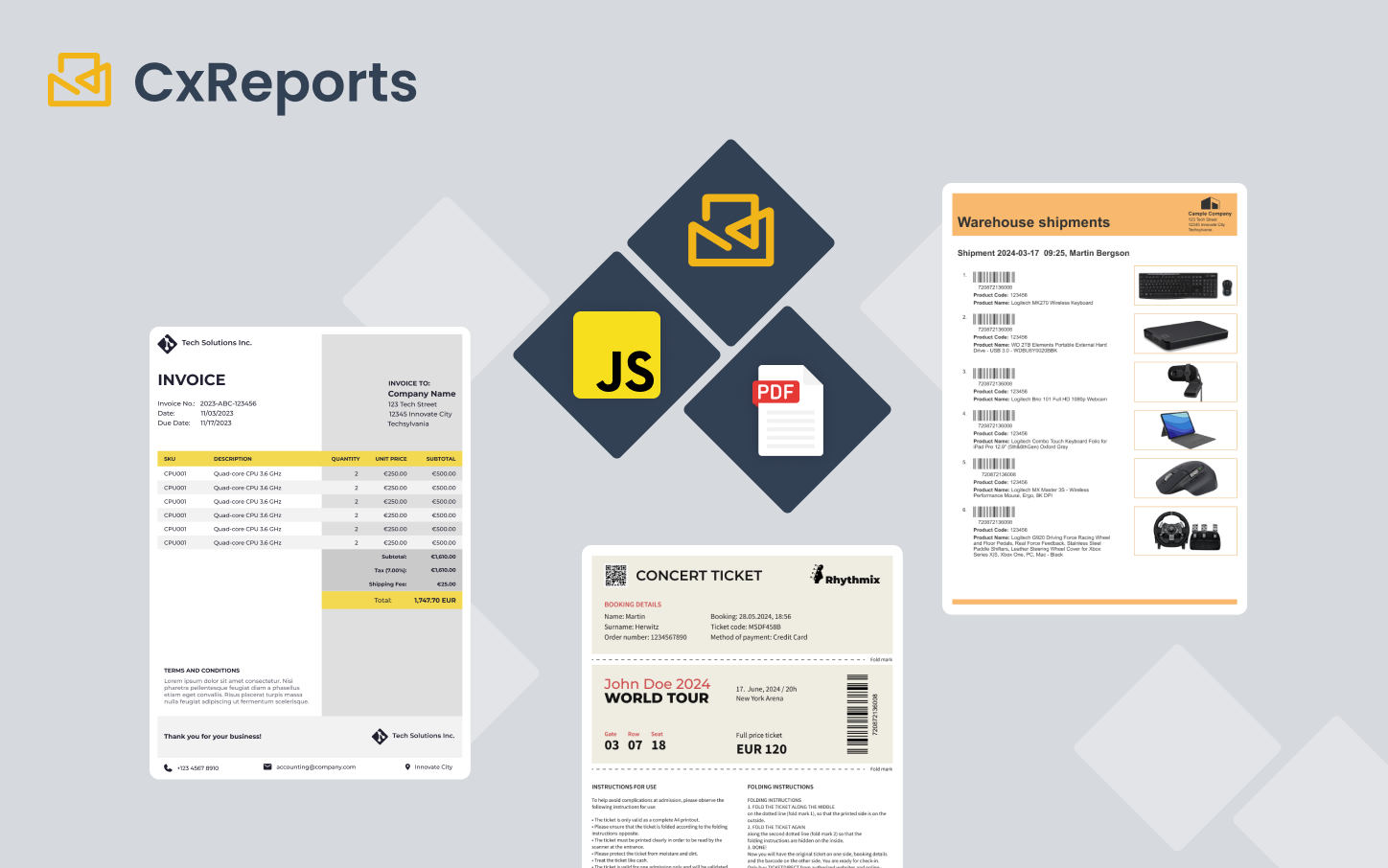 Illustration representing HTML to pdf converting